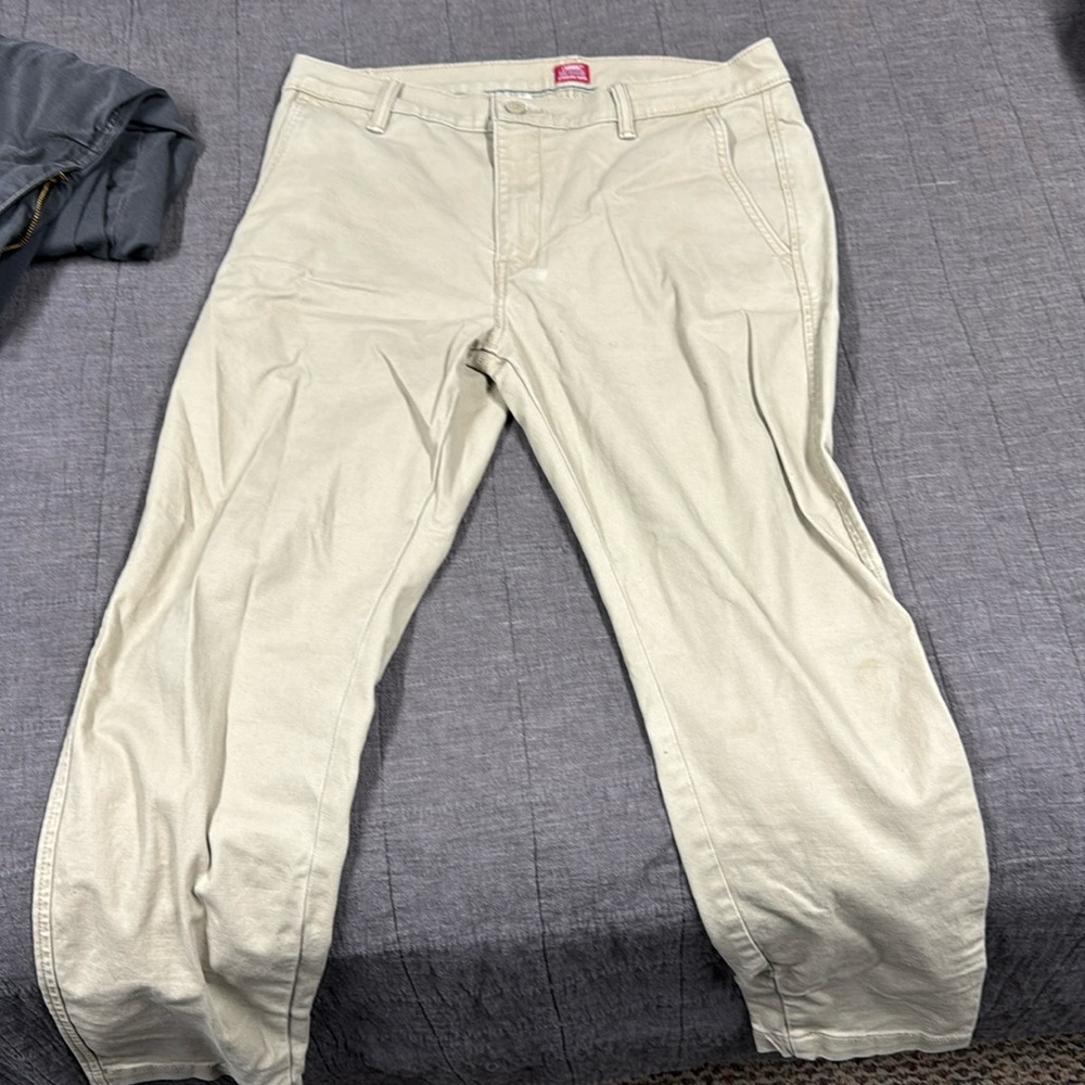 Levi pants warn a bunch there way to big for me now